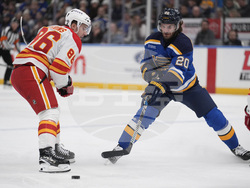 Flames Blues Hockey