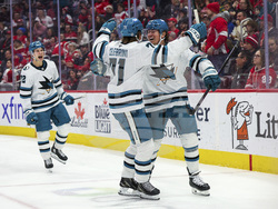 Sharks Red Wings Hockey