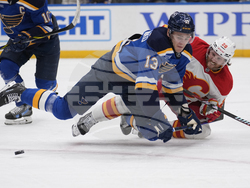 Flames Blues Hockey