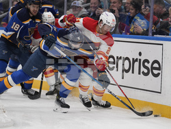 Flames Blues Hockey