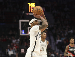 Nets Trail Blazers Basketball