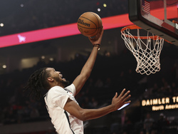Nets Trail Blazers Basketball