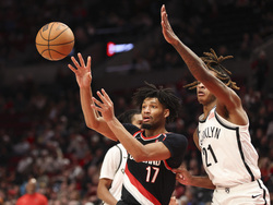 Nets Trail Blazers Basketball