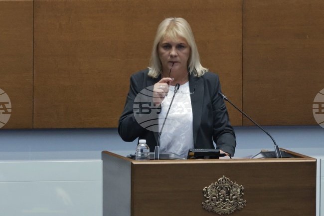 Мая Димитрова от „БСП-Обединена левица“ оглави парламентарната Комисия по превенция и противодействие на корупцията