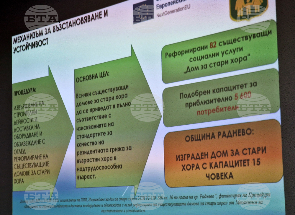 Раднево - Дом за стари хора - първа копка