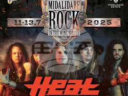 Шведската група H.E.A.T. идва за първи път в България – на Midalidare Rock, снимка – фестивал