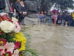 Раднево - 130 години от рождението на Гео Милев - поднасяне на венци и цветя