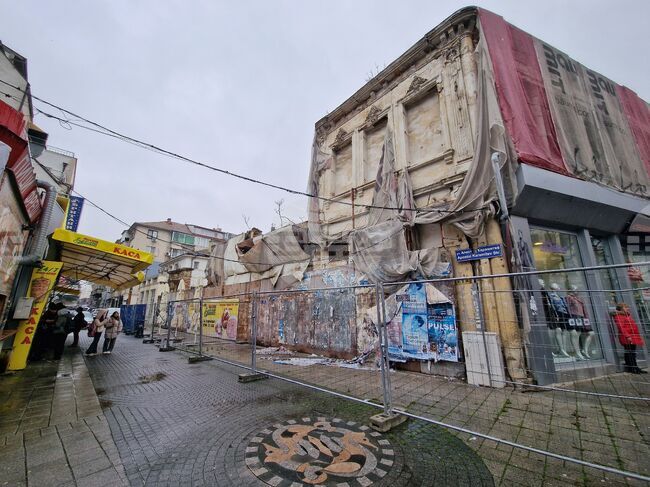 Бургас - стара сграда - обезопасяване 