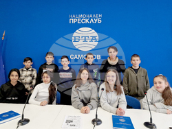 Национален пресклуб на БТА - Самоков - ученици - посещение