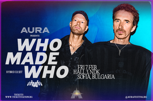 Electronic Dance Punk Trio WhoMadeWho to Perform in Sofia on February 7
