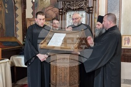 Видин - митрополитски храм "Св. Николай Мирликийски" - Свети Ромил Видински - всенощно бдение