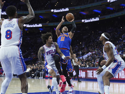 Knicks 76ers Basketball