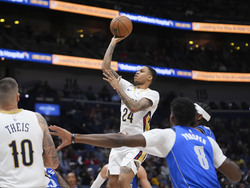 Mavericks Pelicans Basketball