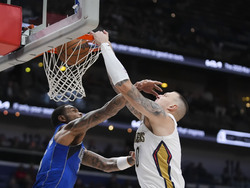 Mavericks Pelicans Basketball