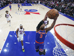 Knicks 76ers Basketball