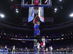 Knicks 76ers Basketball