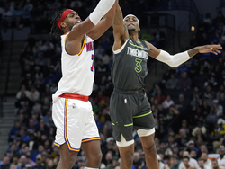 Warriors Timberwolves Basketball