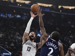 Nets Clippers Basketball
