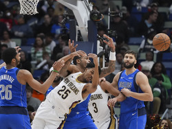 Mavericks Pelicans Basketball