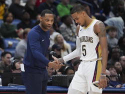 Mavericks Pelicans Basketball