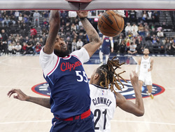 Nets Clippers Basketball