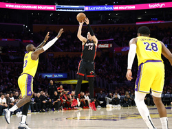 Heat Lakers Basketball