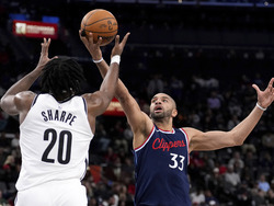 Nets Clippers Basketball