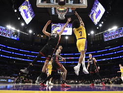 Heat Lakers Basketball