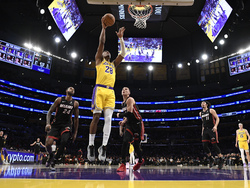 Heat Lakers Basketball