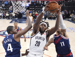 Nets Clippers Basketball
