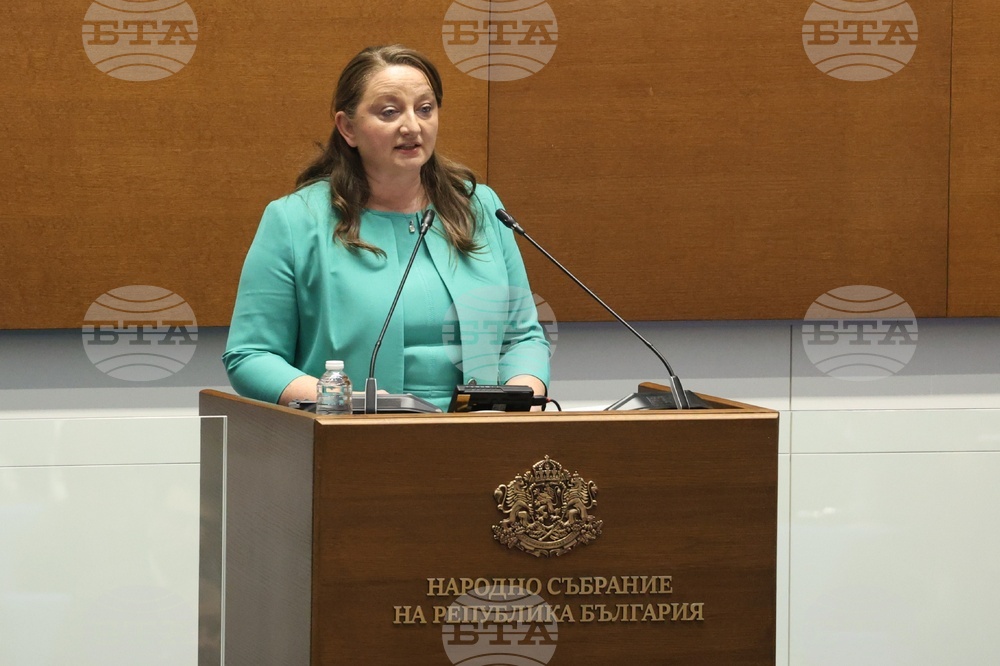 Парламент - заседание - Деница Сачева