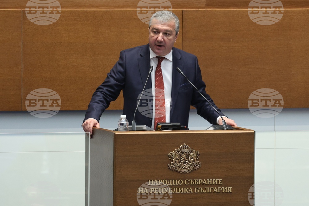 Парламент - заседание - Драгомир Стойнев