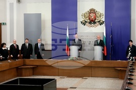 Министерски съвет - предаване на властта - церемония