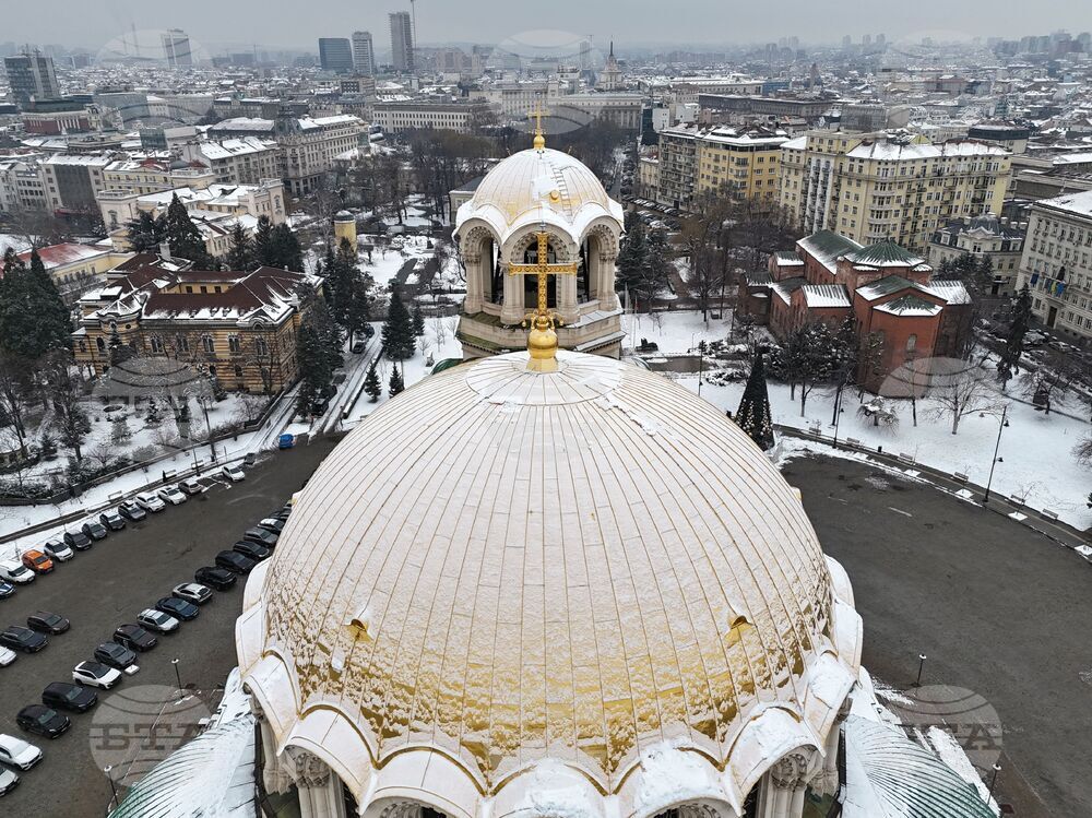 Столица - зима - изглед