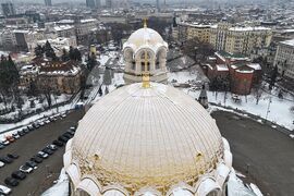 Столица - зима - изглед