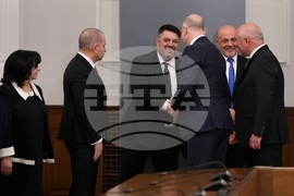 Министерски съвет - предаване на властта - церемония