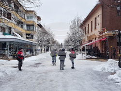 Смолян - сняг - заледени улици