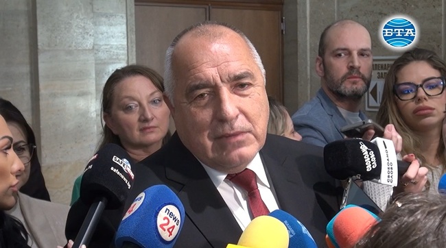 Няма да работим с Пеевски, каза Бойко Борисов