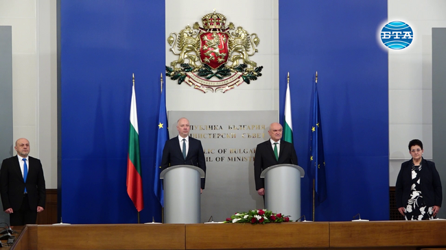 Приключваме мандата с удовлетворение от свършената работа, каза служебният премиер Димитър Главчев