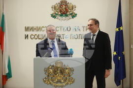 Министерство на труда и социалната политика - Борислав Гуцанов - встъпване в длъжност