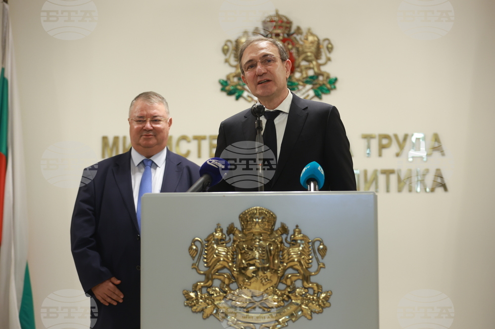 Министерство на труда и социалната политика - Борислав Гуцанов - встъпване в длъжност