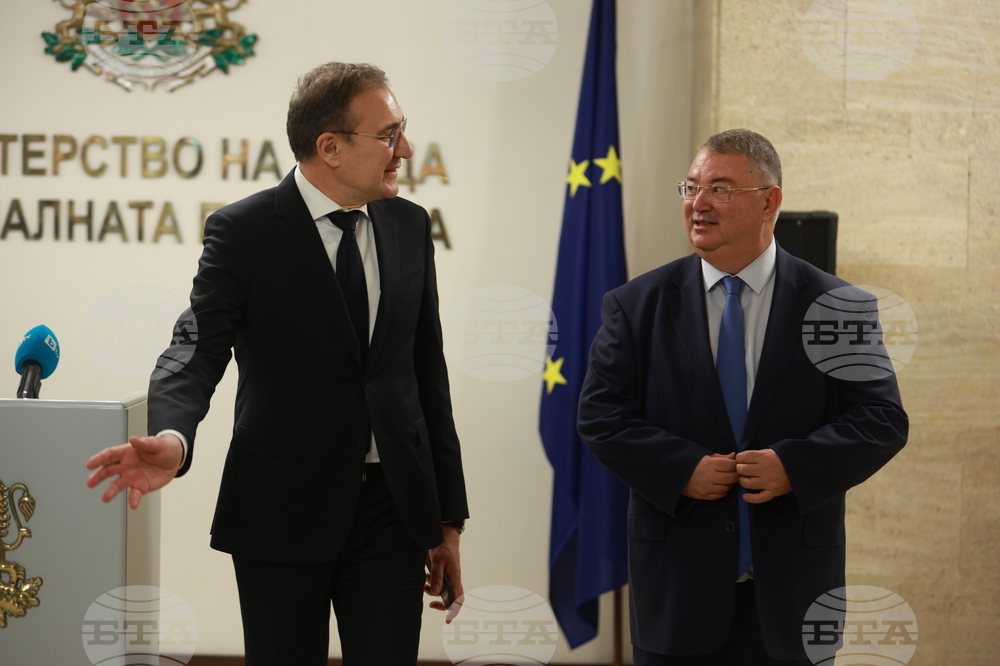 Министерство на труда и социалната политика - Борислав Гуцанов - встъпване в длъжност