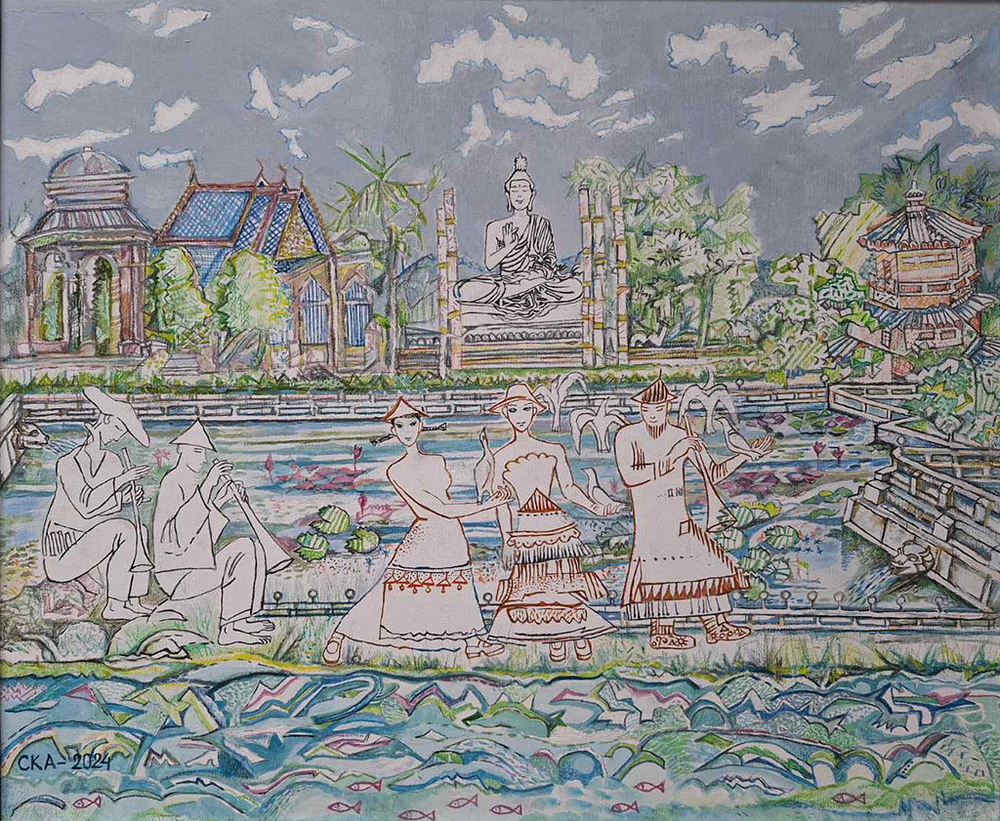 Стефка Аройо показва 19 нови картини в „Морето, празници, танци“