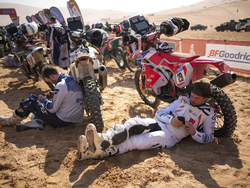 APTOPIX Saudi Arabia Dakar Rally
