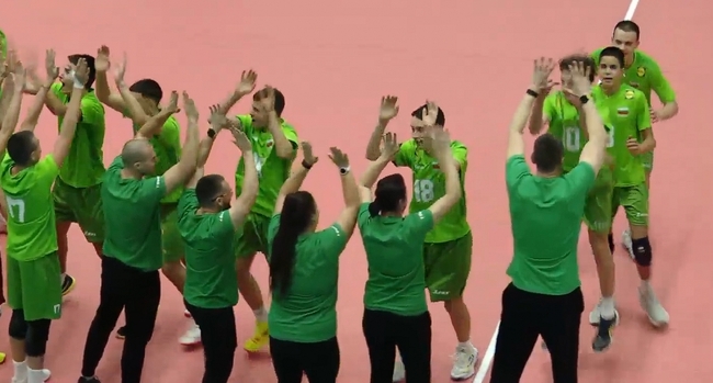 Националният тим на България по волейбол за юноши до 16 години победи и Сърбия на европейските квалификации в Алания