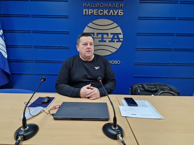 Пресконференция на Тодор Тодоров, бивш директор на Областната дирекция на ДФЗ-В.Търново