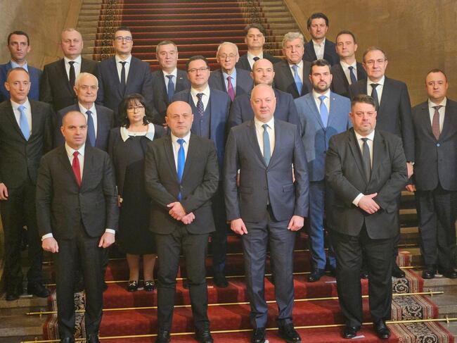 Екипът на МЗХ посрещна д-р Георги Тахов като министър на земеделието и храните в редовния кабинет