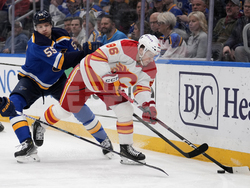 Flames Blues Hockey