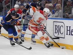 Flames Blues Hockey