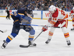 Flames Blues Hockey